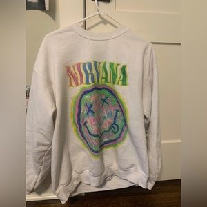 White long sleeve sweater